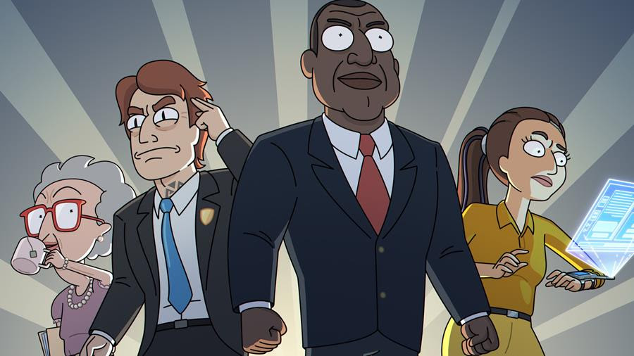 President Curtis. Image: Hbo Max. 