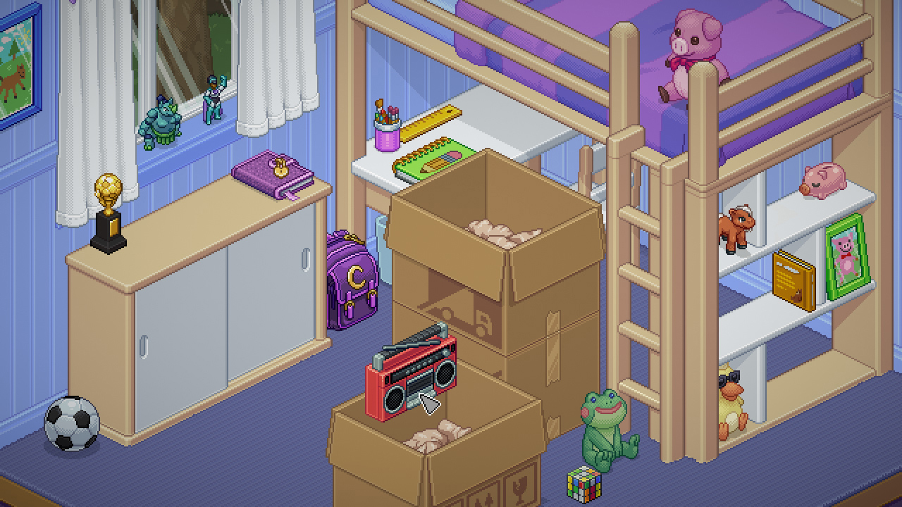 Unpacking. Image: Witch Beam.