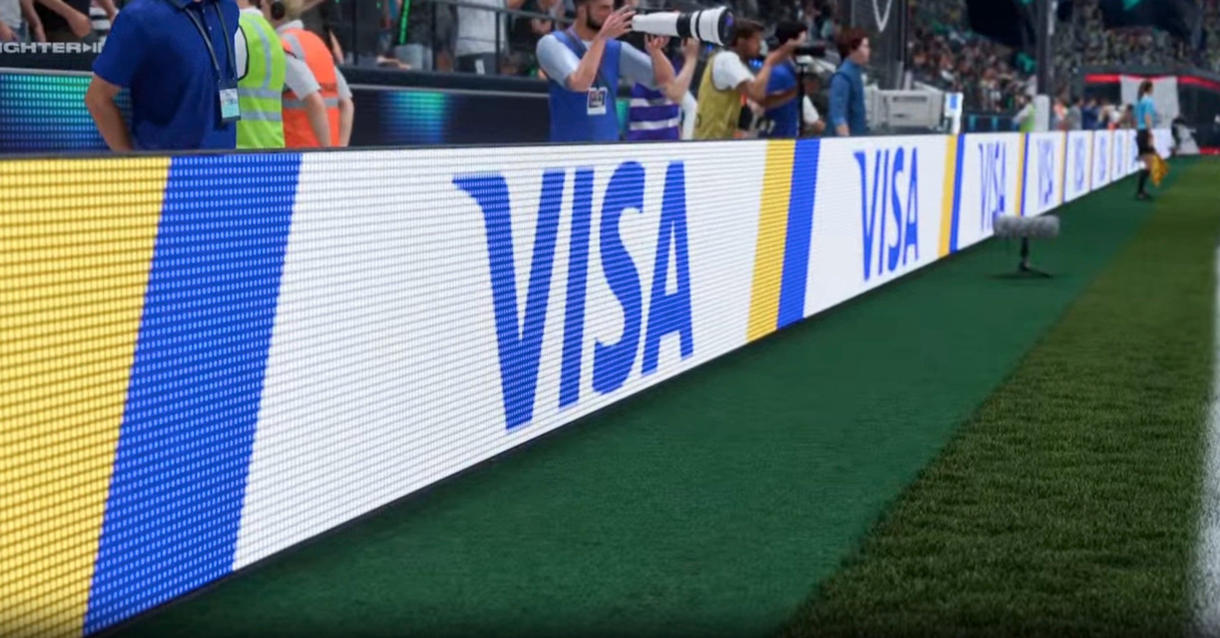 Visa In Game Advertisement