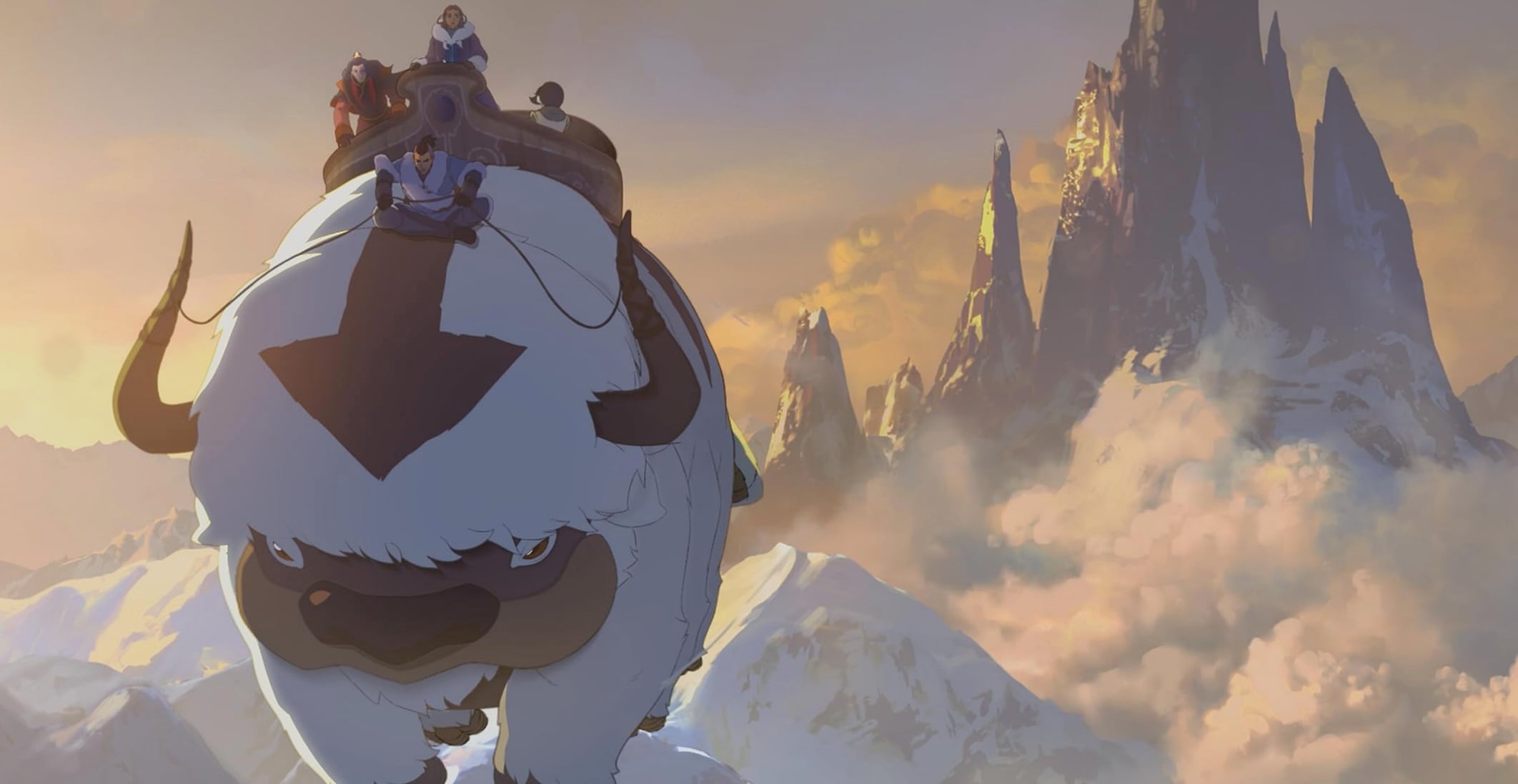 Avatar Aang: The Last Airbender. Image: Paramount.