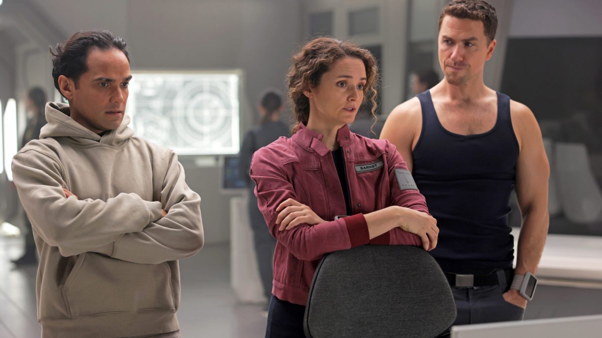The Ark Season 3. Image: Stefan Djakovic/Ark TV Holdings Inc./SYFY© 2025 VERSANT MEDIA. Streaming on Binge.