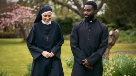 Falling. Image: Channel 4. Streaming on ABC iview.