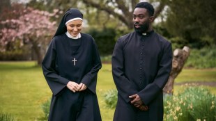 Falling. Image: Channel 4. Streaming on ABC iview.
