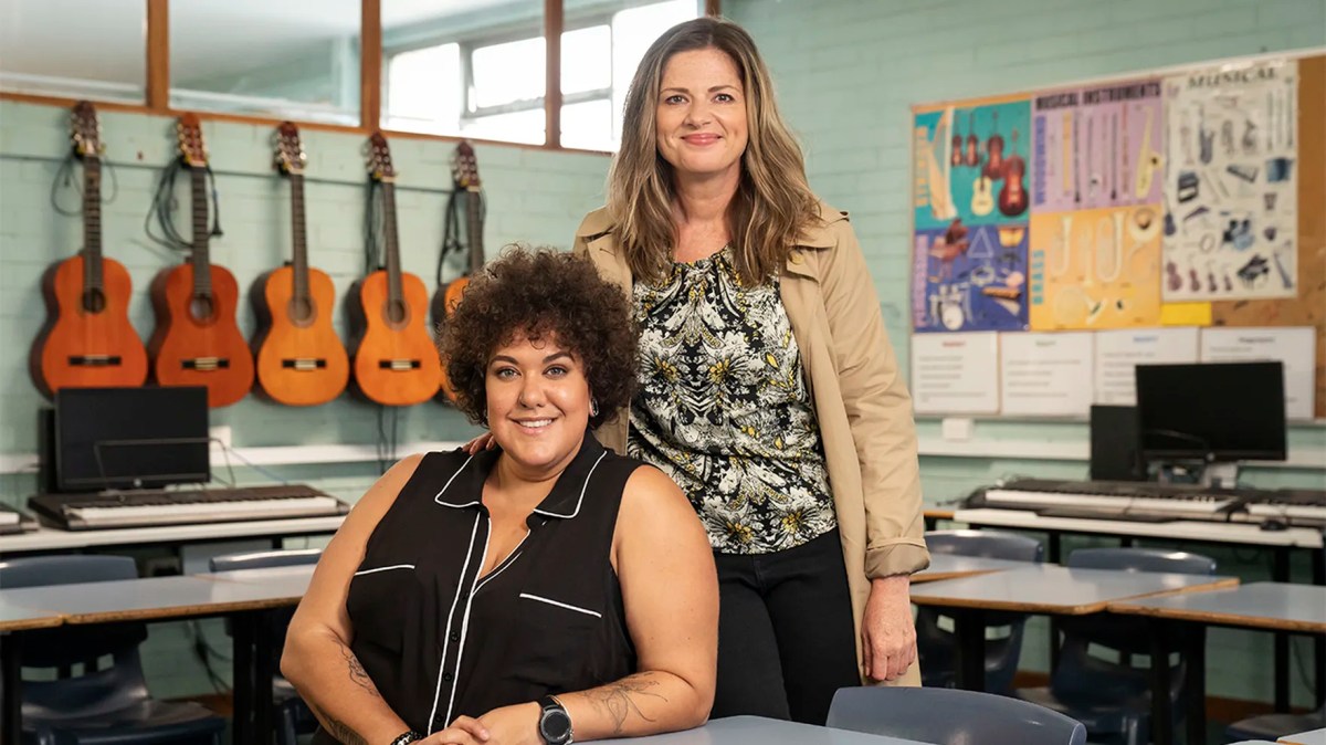 Casey Donovan And Julia Zemiro On The Interview Show Julia Zemiro's Home Delivery. Image: Abc.