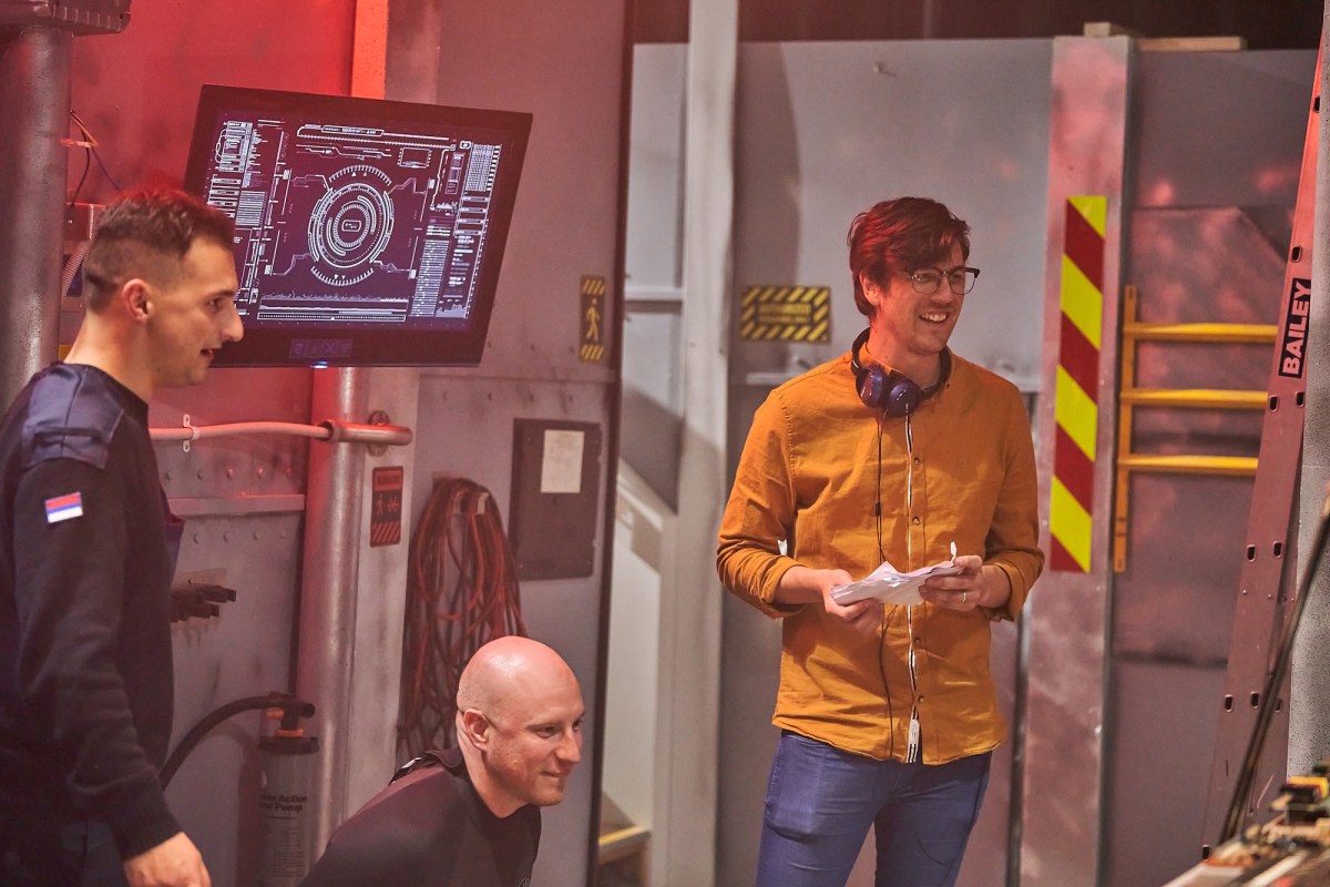 Mockbuster With, From Left, Jono Darby, Joshua Davies-Thain And Anthony Frith. Photo: Ian Routledge.