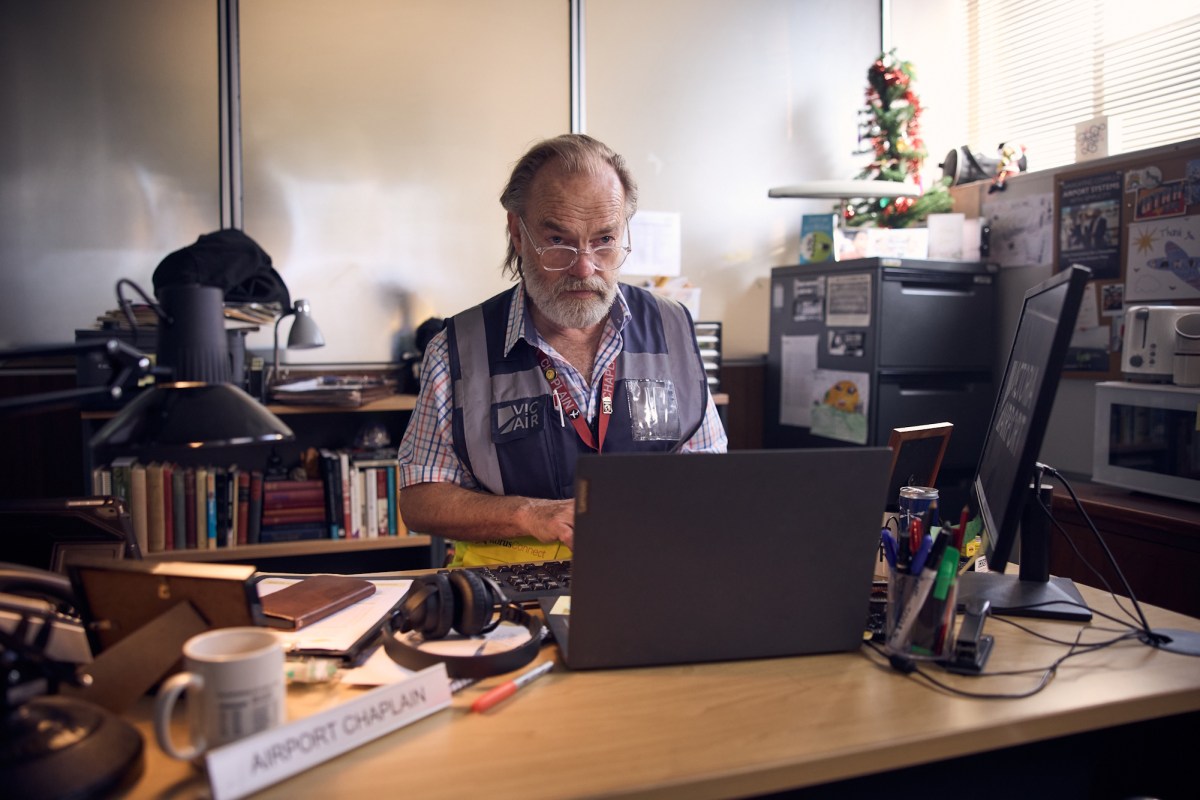 The Airport Chaplain. Image: Sbs.