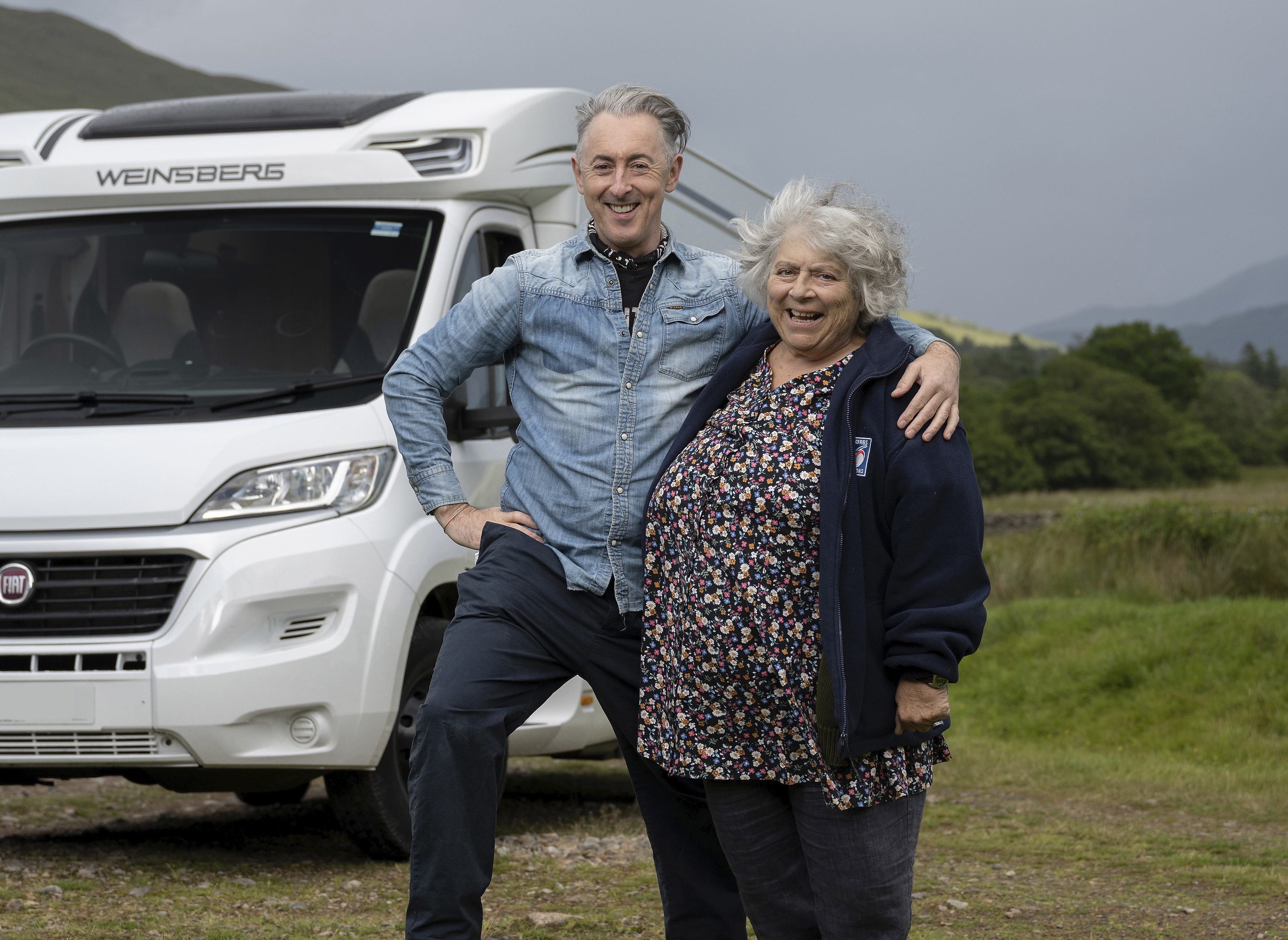 Miriam Margoyles &Amp; Alan Cumming. Image: Britbox