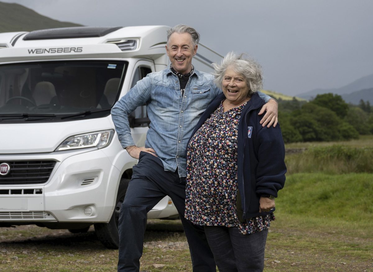 Miriam Margoyles & Alan Cumming. Image: BritBox