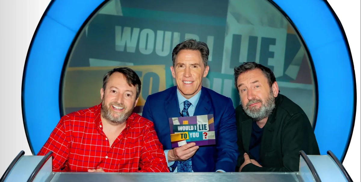 Would I Lie To You? Season 18. Image Britbox
