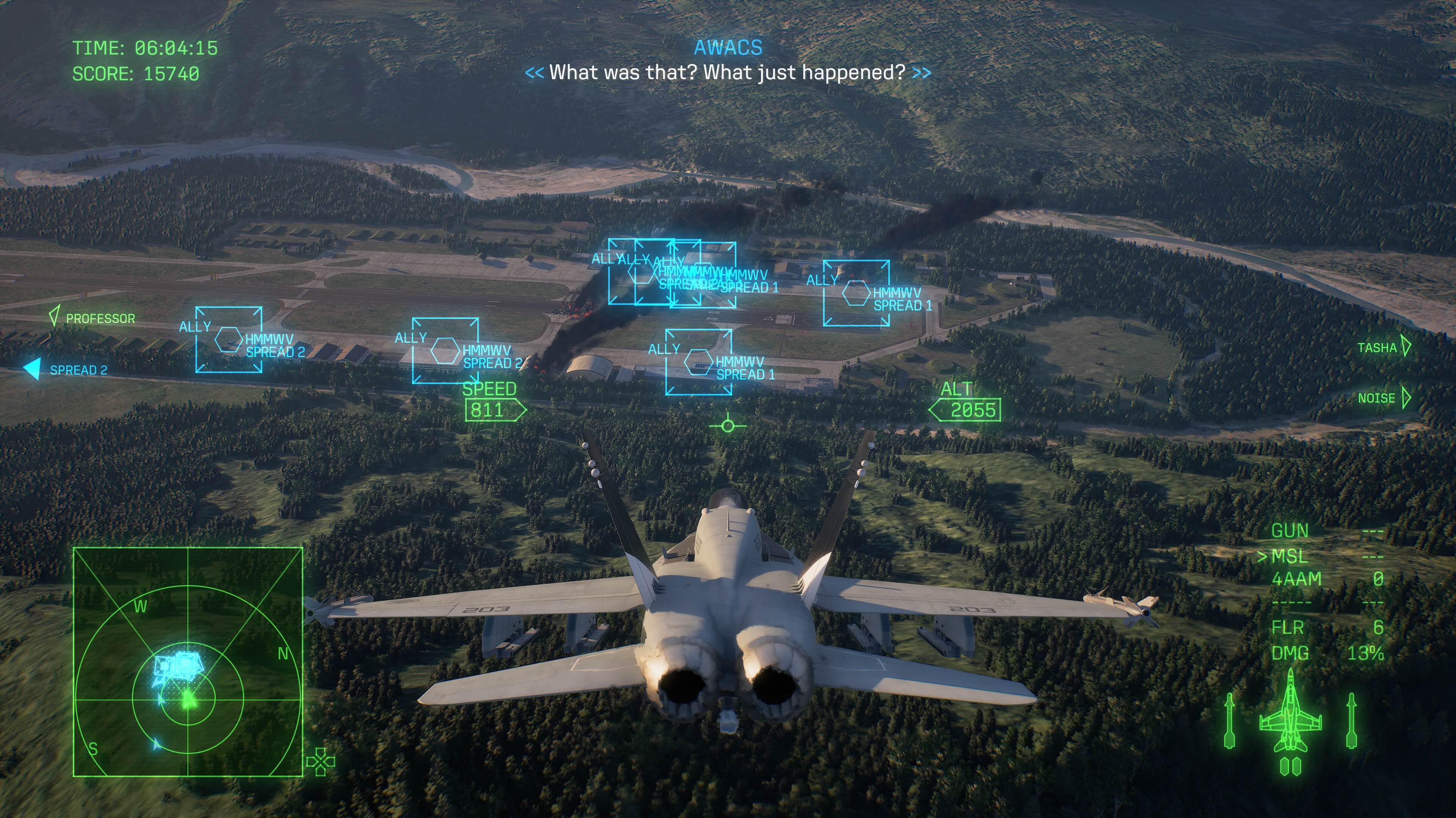 Ace Combat 8: Wings Of Theve. Screenshot: Screenhub.