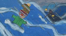Blockhead and Sparkles and the Flood of Tears, supported by Screen NSW. Image: Two Cahoots Productions.