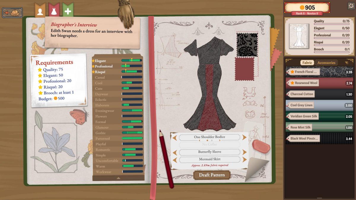 Dressmaker. Screenshot: Screenhub.