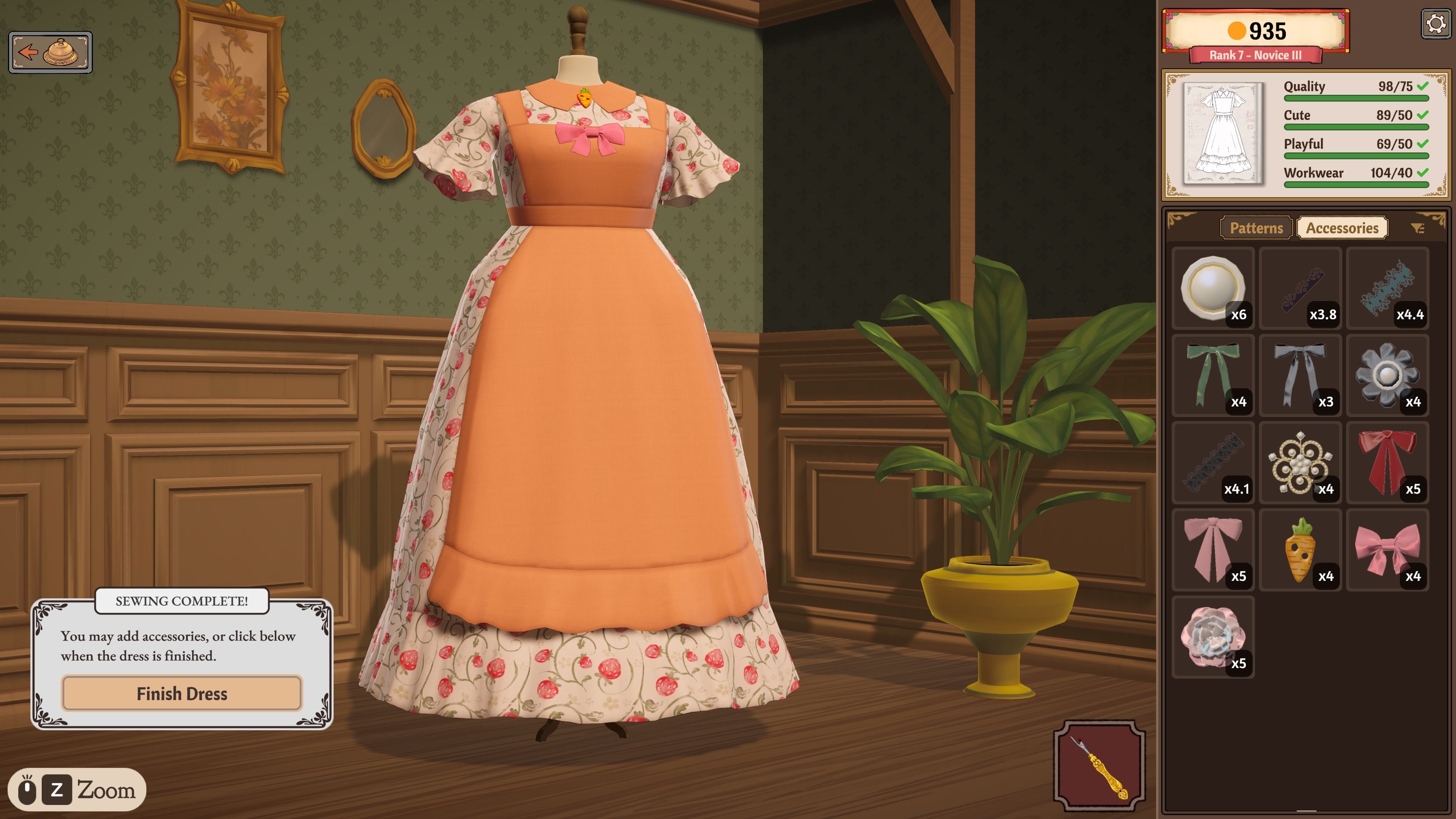 Dressmaker. Screenshot: Screenhub.