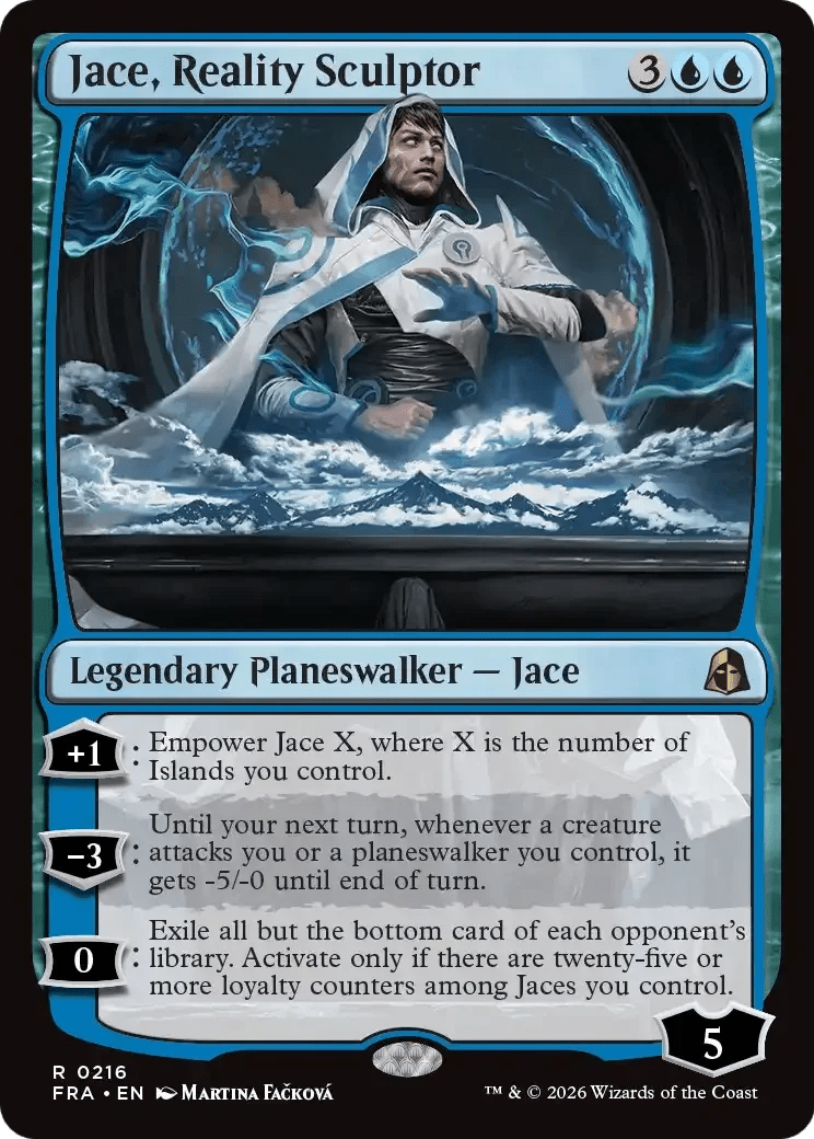 Jace Reality Sculptor Card