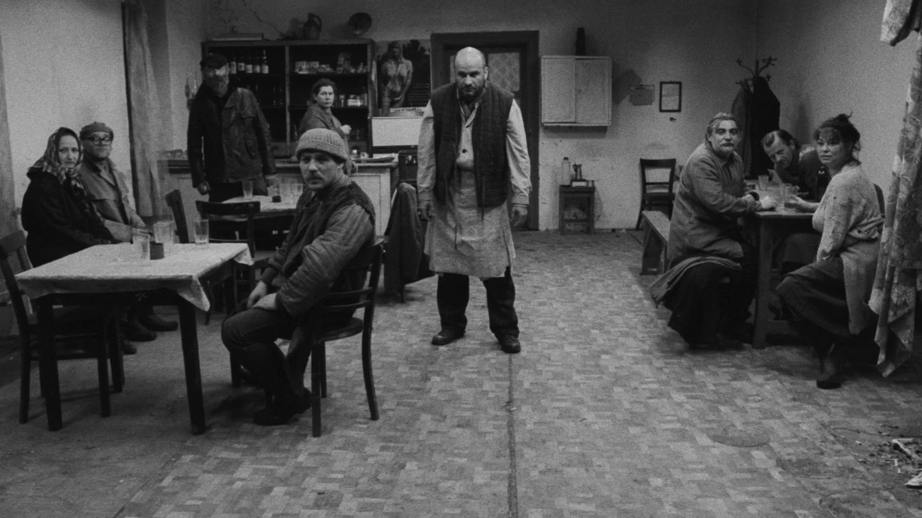 Sátántangó. Image: Arbelos / The Hungarian Filmlab.