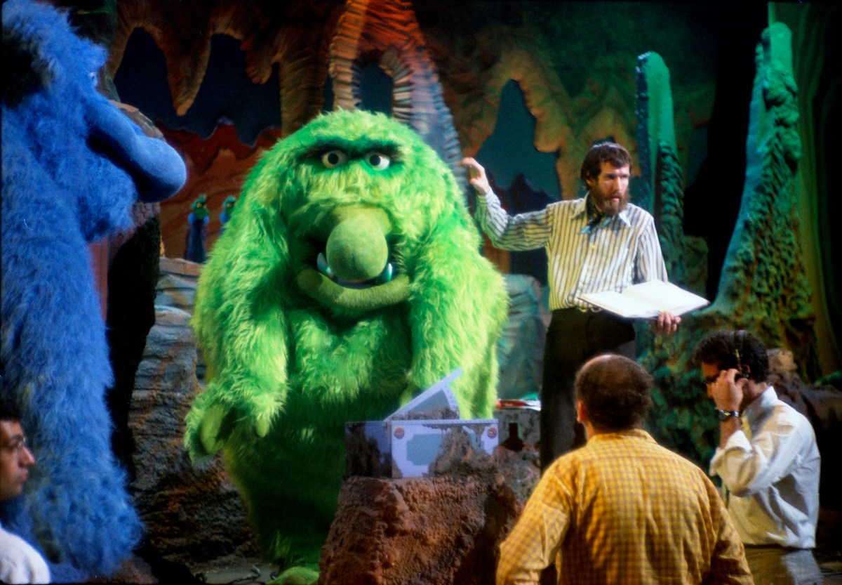 Jim Henson On The Set Of 1970 Film The Great Santa Claus Switch. Photo: The Jim Henson Company.