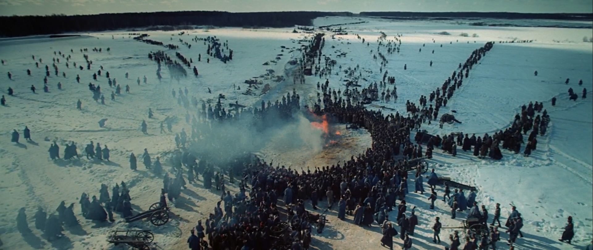 War And Peace (1965). Image: Mosfilm / Janus Films.