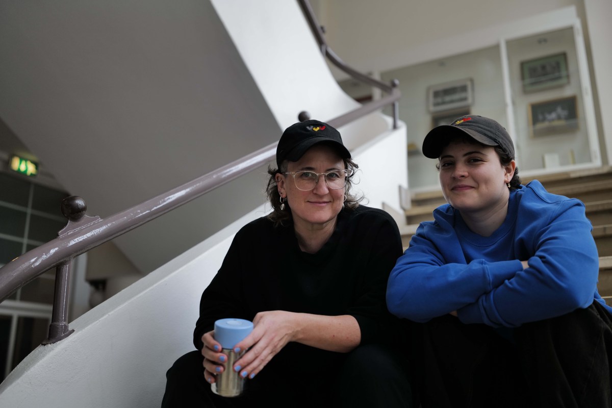 Filmmaker Sophie Hyde And Aud Mason-Hyde. Photo: Supplied.