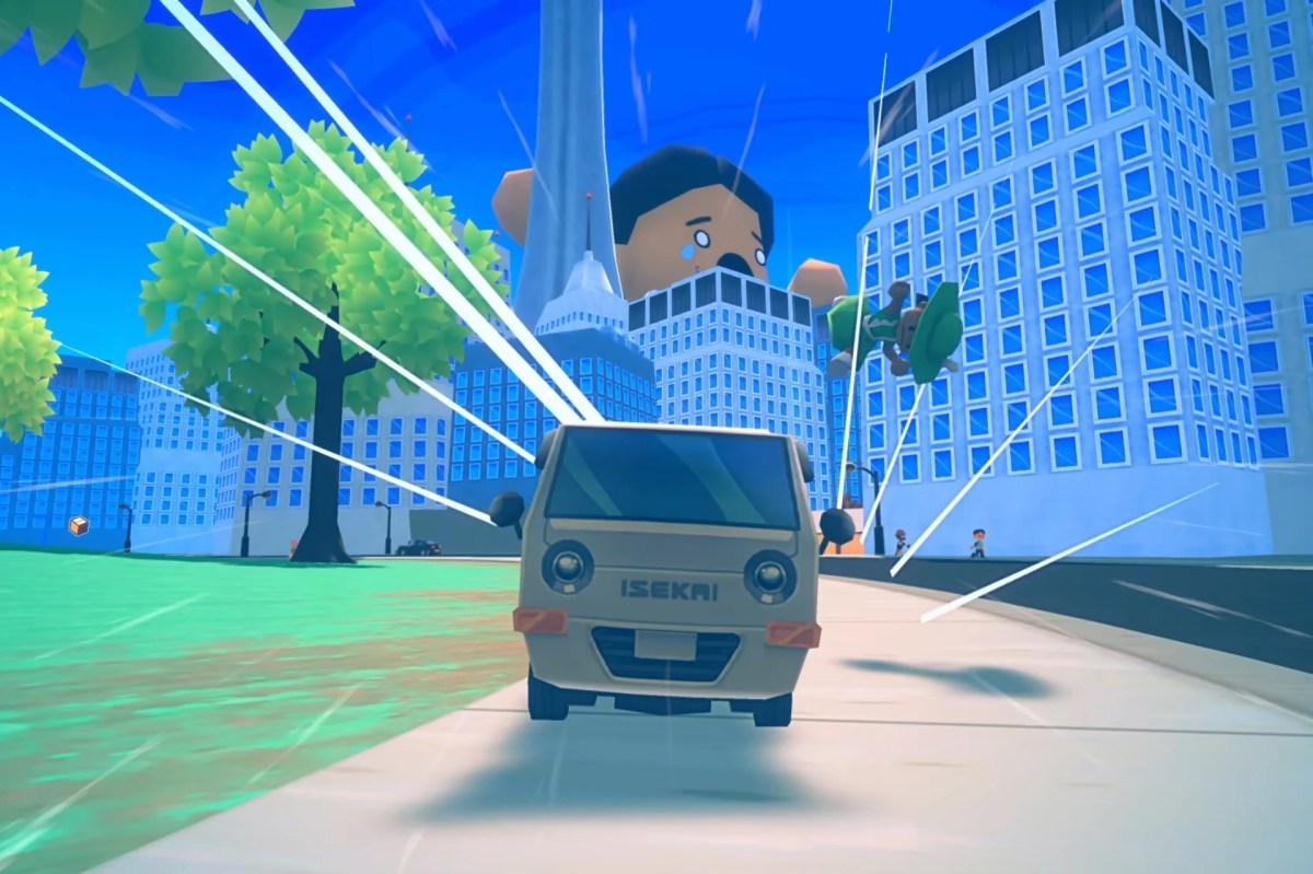 Truck-kun is Supporting Me from Another World?!. Image: Strange Scaffold.