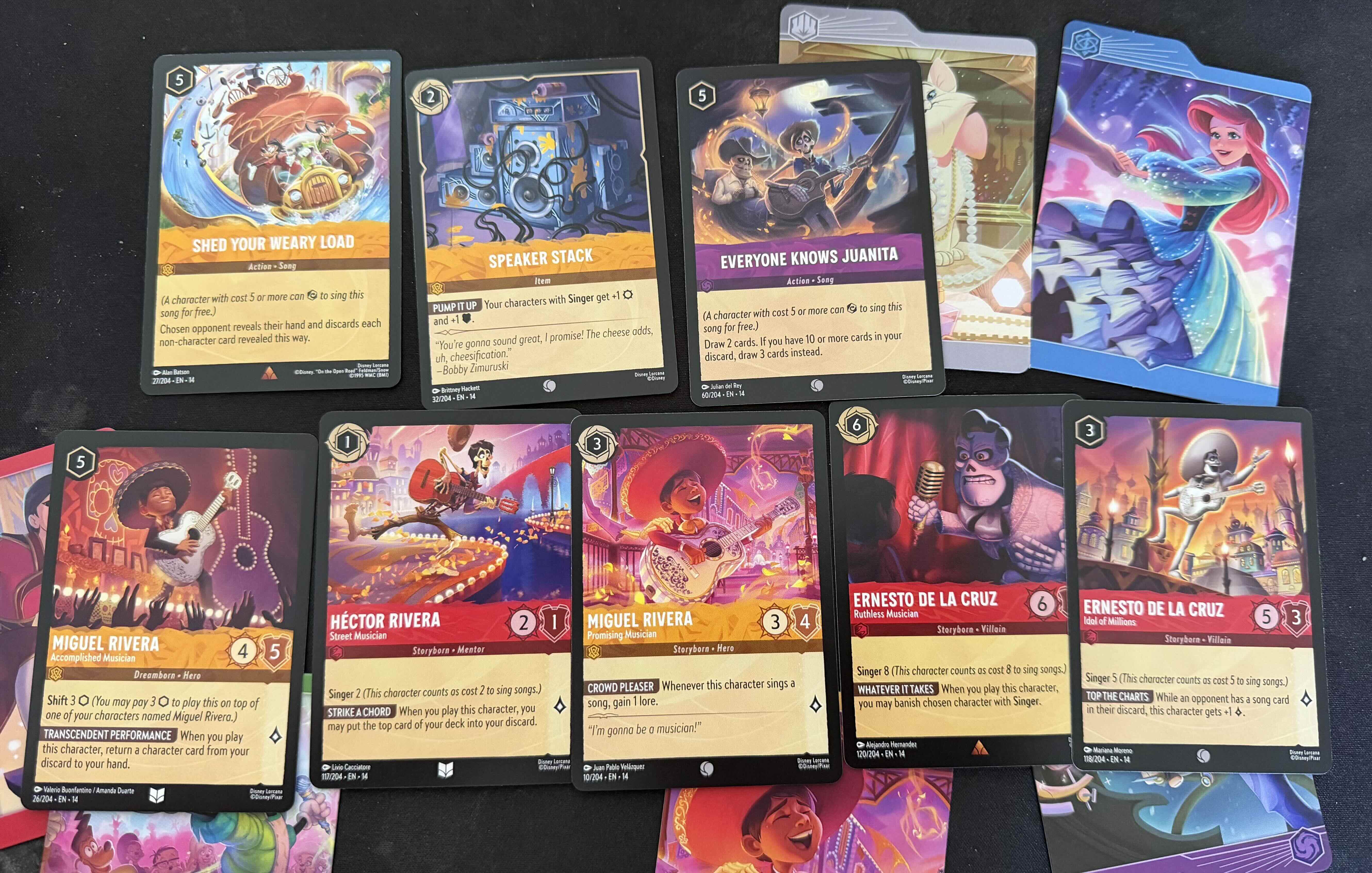Disney Lorcana Hyperia City Cards