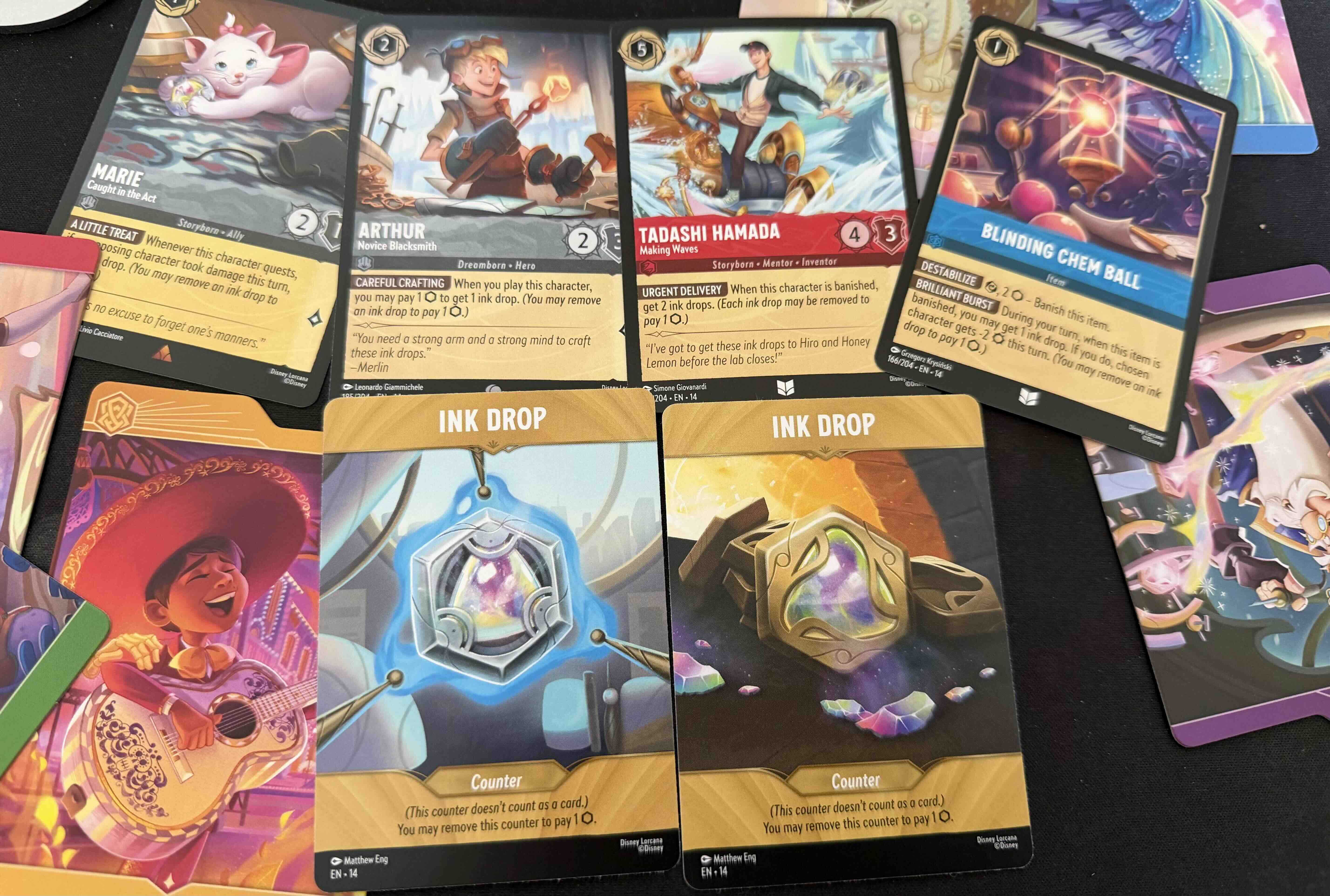 Disney Lorcana Hyperia City Cards