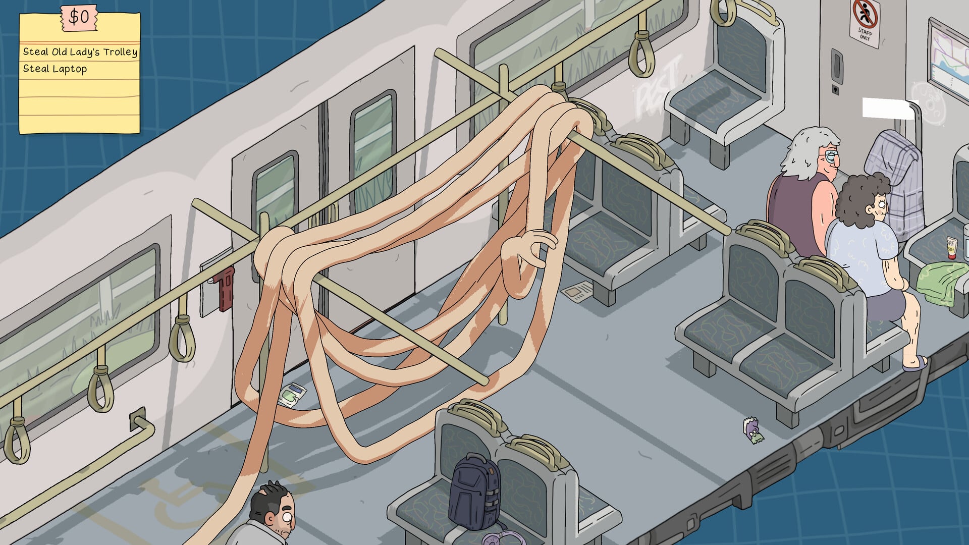 My Arms Are Longer Now Train Sequence